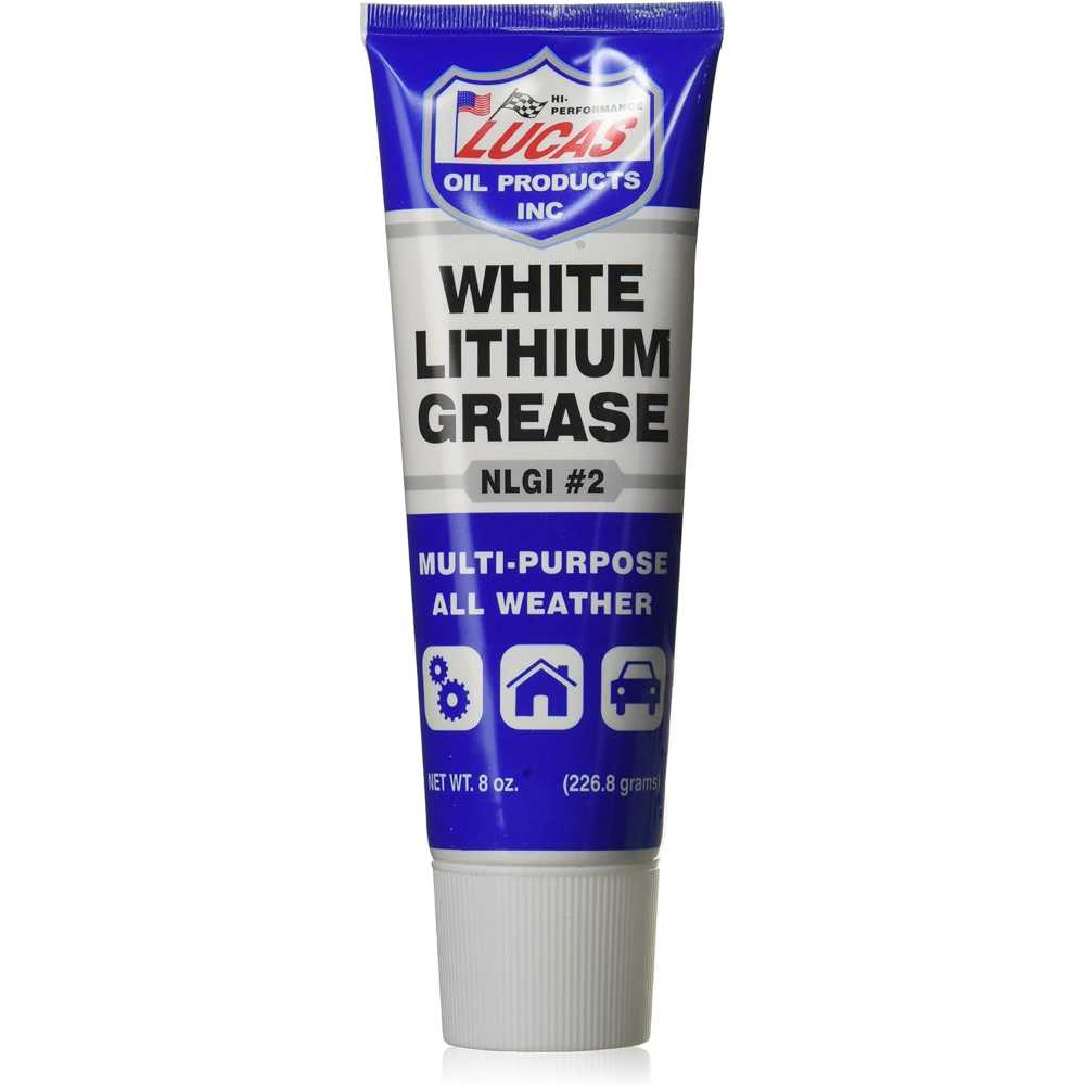 Lucas Oil White Lithium Grease, 8 oz.