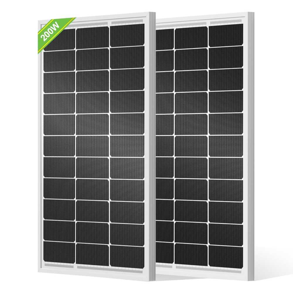 2-Pack Eco-Worthy 100W Monocrystalline Solar Panel ($44.58/Each)