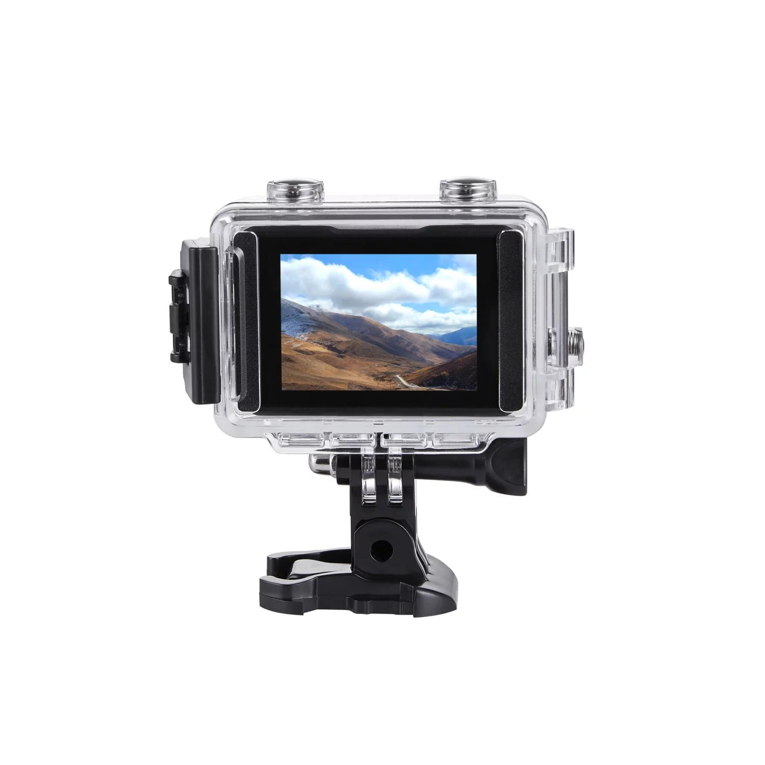 Vivitar 4K Action Camera Kit w/ Extra Battery, SD Card, Floating Handle, Tripod, Mounts