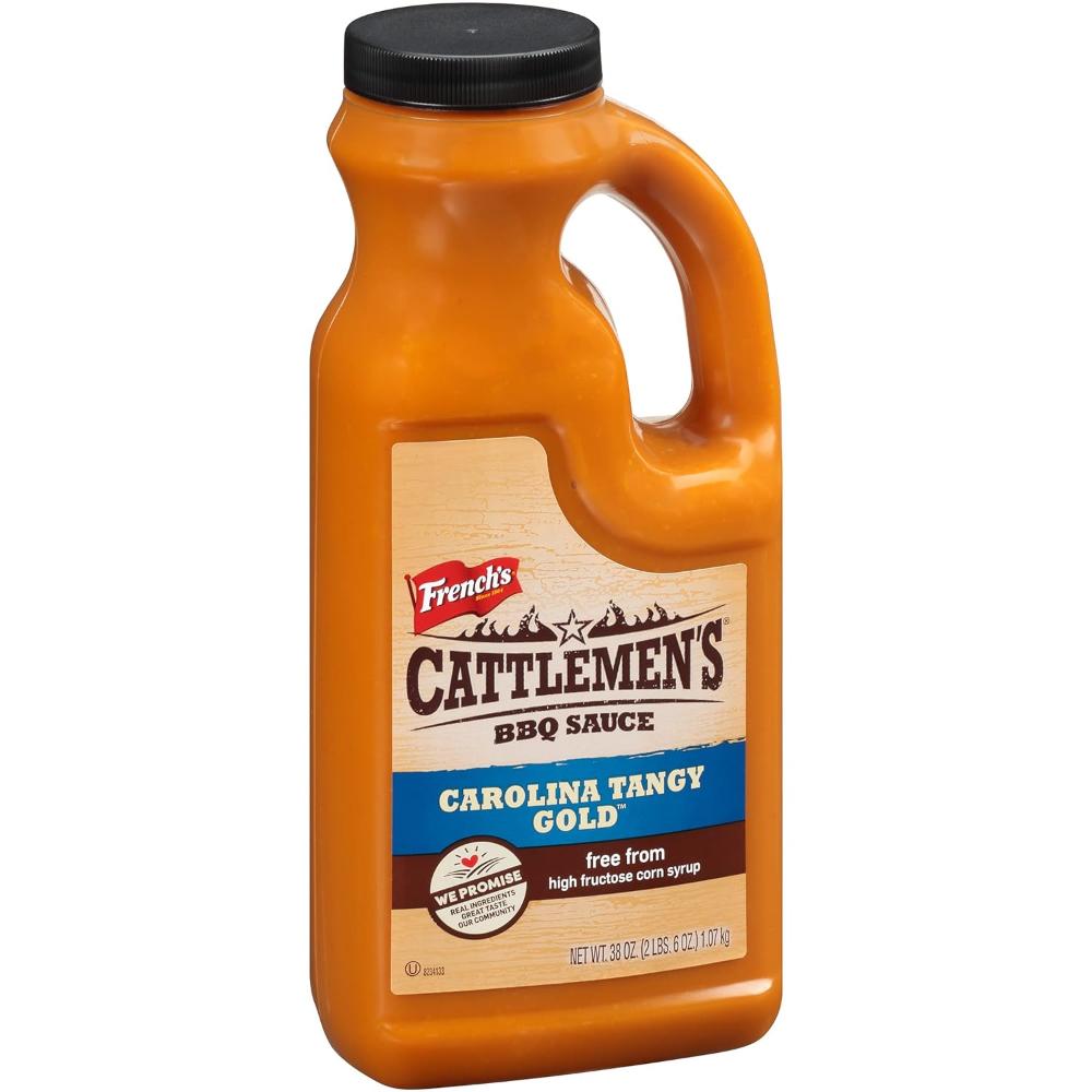 6-Pack Cattlemen's Carolina Tangy Gold BBQ Sauce, 38 oz.