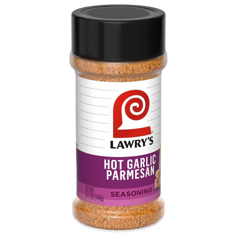 6-Pack Lawry's Hot Garlic Parmesan Seasoning, 5.11 oz.