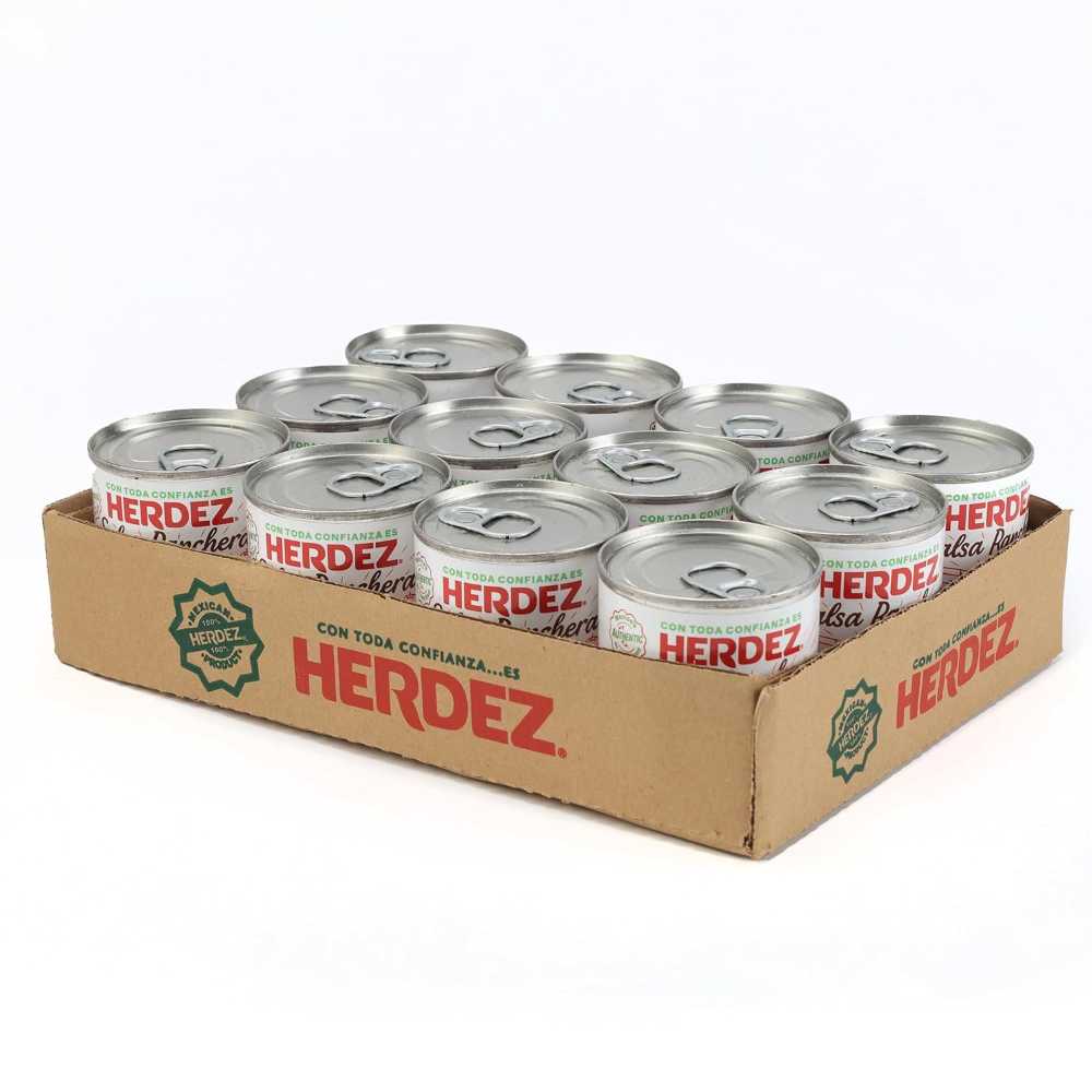12-Pack Herdez Canned Ranchera Salsa, 7 oz.