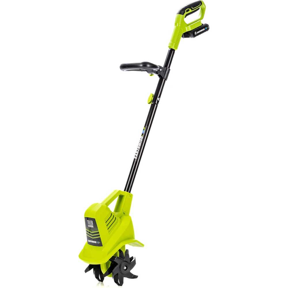 Earthwise 7.5" 20V Cordless Garden Tiller/Cultivator w/ 2Ah Battery & Charger