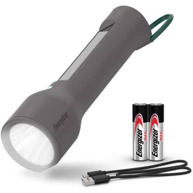 Energizer S-600 Hybrid-Power Solar LED Flashlight & Power Bank