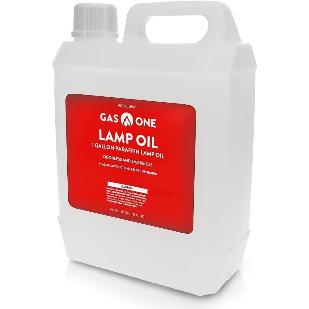 GasOne Liquid Paraffin Lamp Oil, 1 Gallon