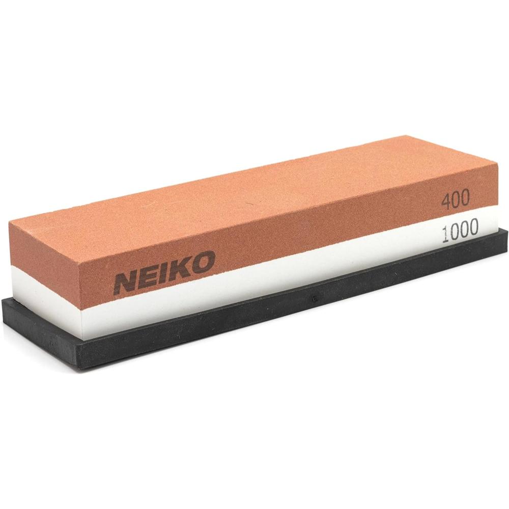 NEIKO Knife Sharpening Whetstone (400/1000 Grit)