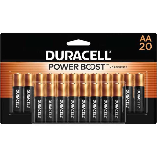 20-Pack Duracell Power Boost AA Batteries
