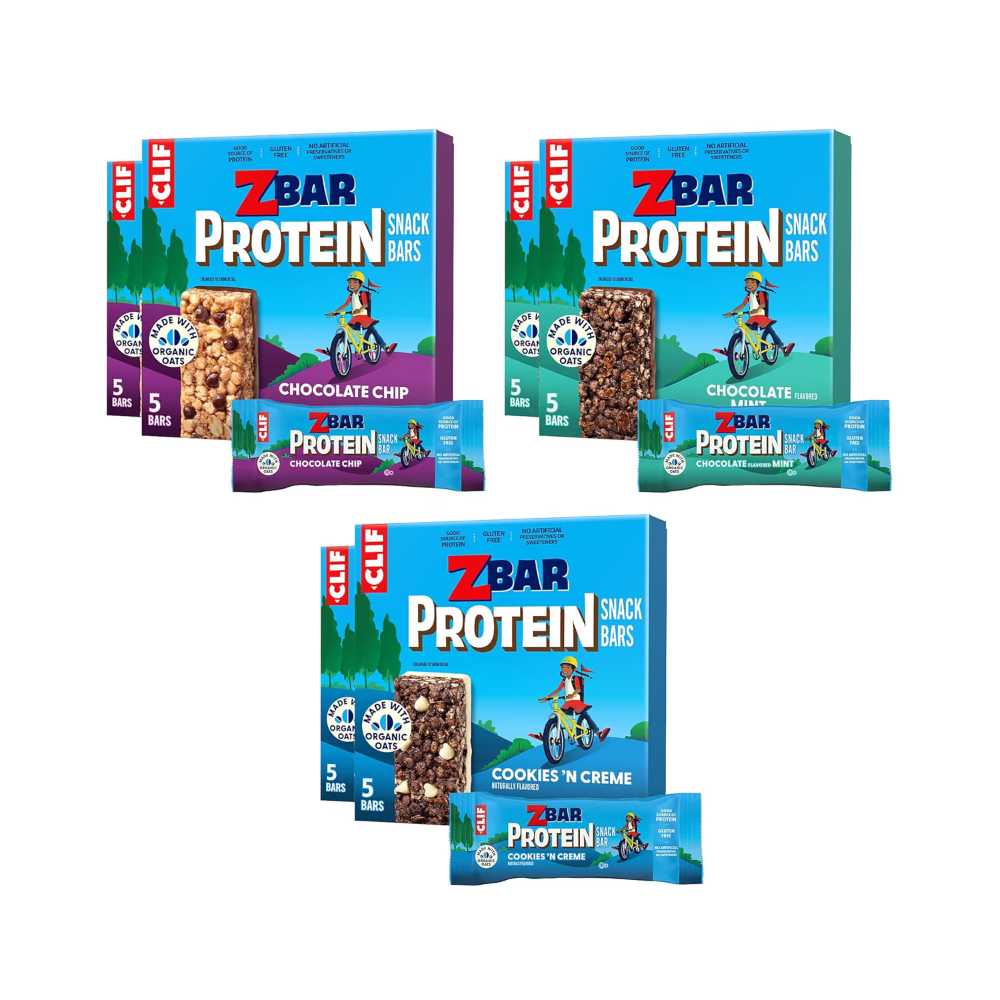 18-Pack CLIF Zbar Snack Bars (Variety Pack)