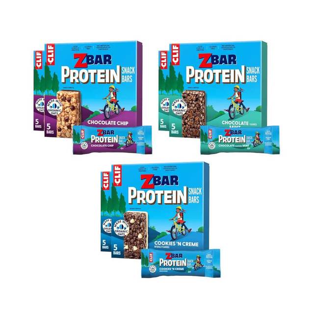 18-Pack CLIF Zbar Snack Bars (Variety Pack)