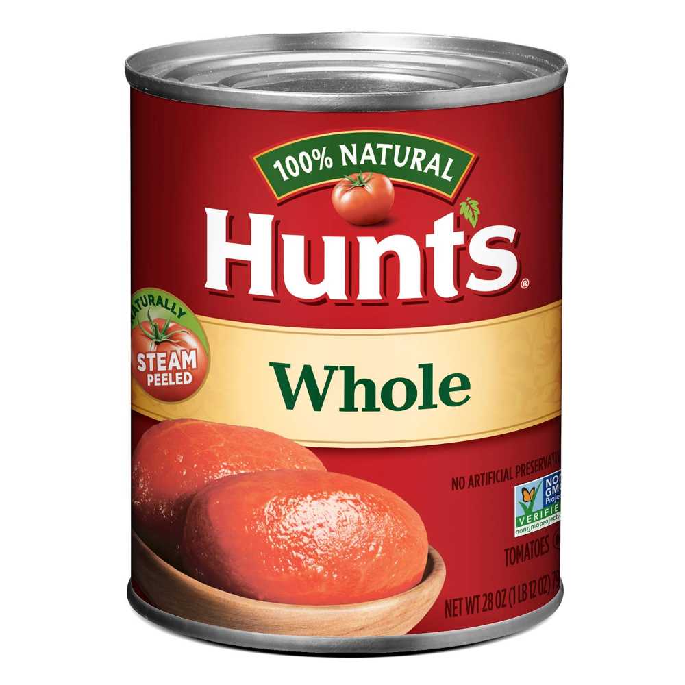 Hunt's Whole Peeled Plum Tomatoes, 28 oz.