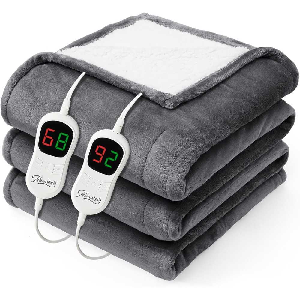 Homemate Queen Size Heated Blanket (84" x 90")