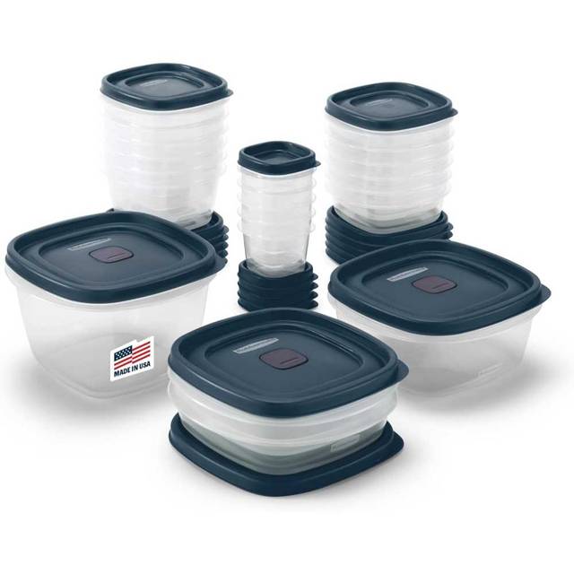 21-Pack Rubbermaid EasyFindLids Food Storage Container Set