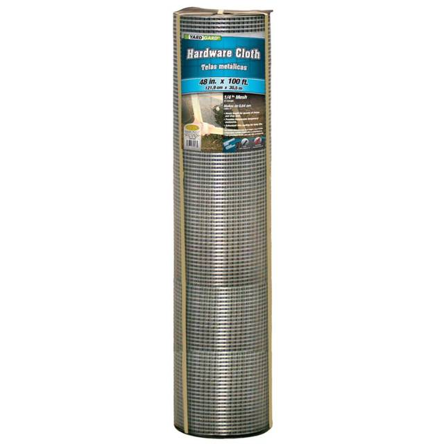 YARDGARD Steel Hardware Cloth Fence (4' x 100')