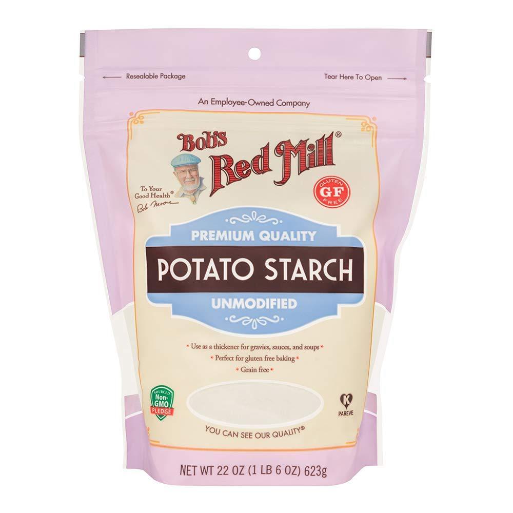 4-Pack Bob's Red Mill Potato Starch, 22 oz.