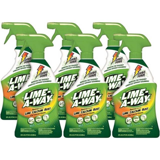6-Pack Lime-A-Way Lime/Calcium/Rust Cleaner Spray, 22 oz.