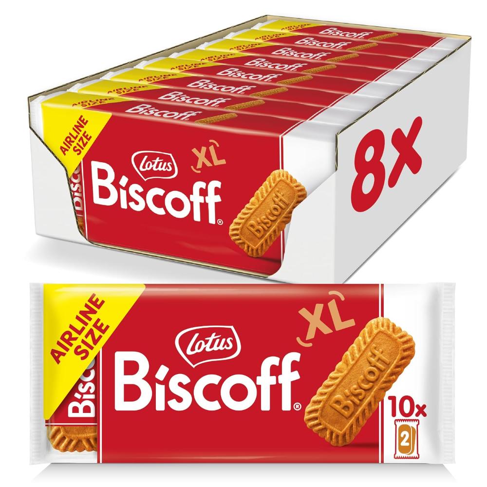 80-Pack (160-Cookies) Lotus Biscoff XL Cookies