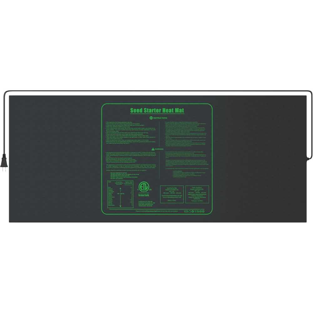 iPower 48" x 20" Waterproof Seedling Heat Mat