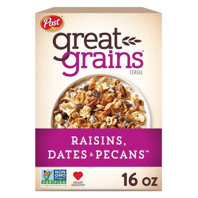 Great Grains Cereal, 16 oz. (Raisins Dates & Pecans)