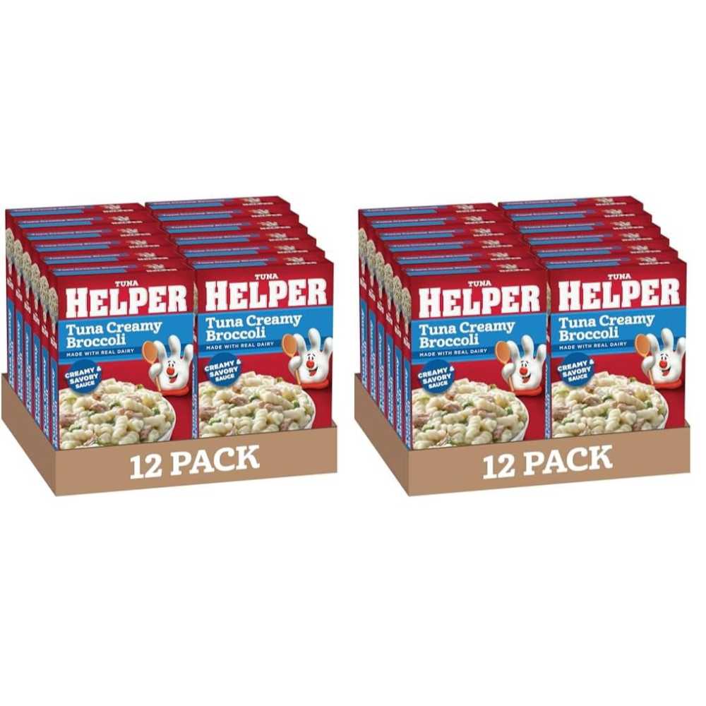 24-Pack Tuna Helper Creamy Broccoli Pasta, 6.4 oz.