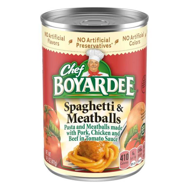 Chef Boyardee Spaghetti & Meatballs, 14.5 oz.