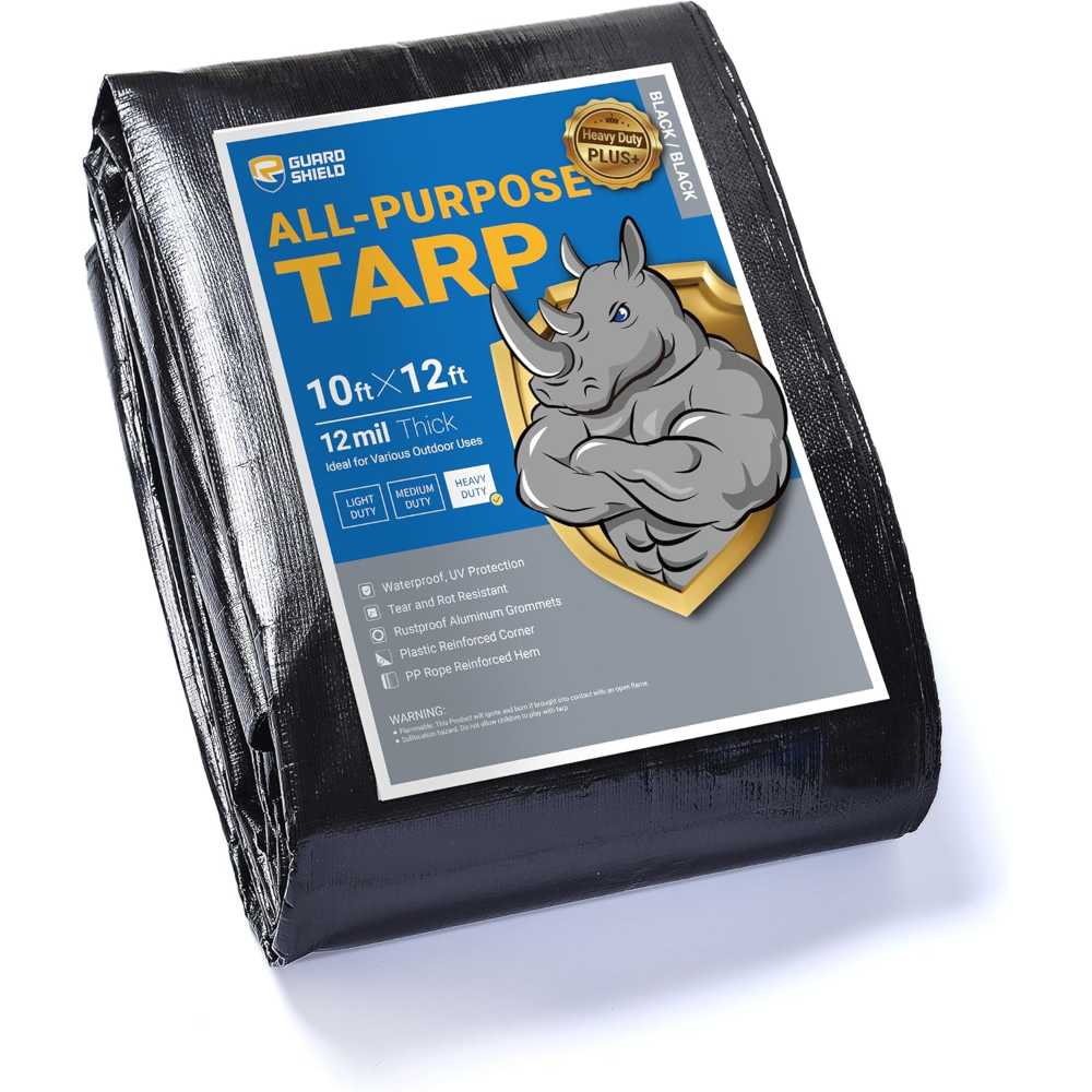 Guard Shield 10' x 12' Heavy Duty 12-Mil Tarp