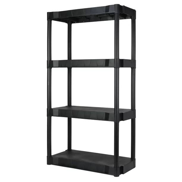 Hyper Tough 4-Tier Plastic Shelves