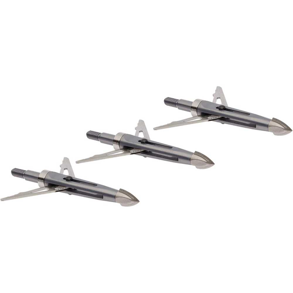 3-Pack NAP Killzone 2-Blade Bow Hunting Mechanical Broadheads (100 Grain)