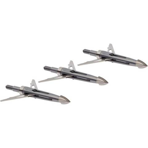 3-Pack NAP Killzone 2-Blade Bow Hunting Mechanical Broadheads (100 Grain)