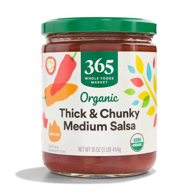 365 Whole Foods Market Organic Thick & Chunky Medium Salsa, 16 oz.