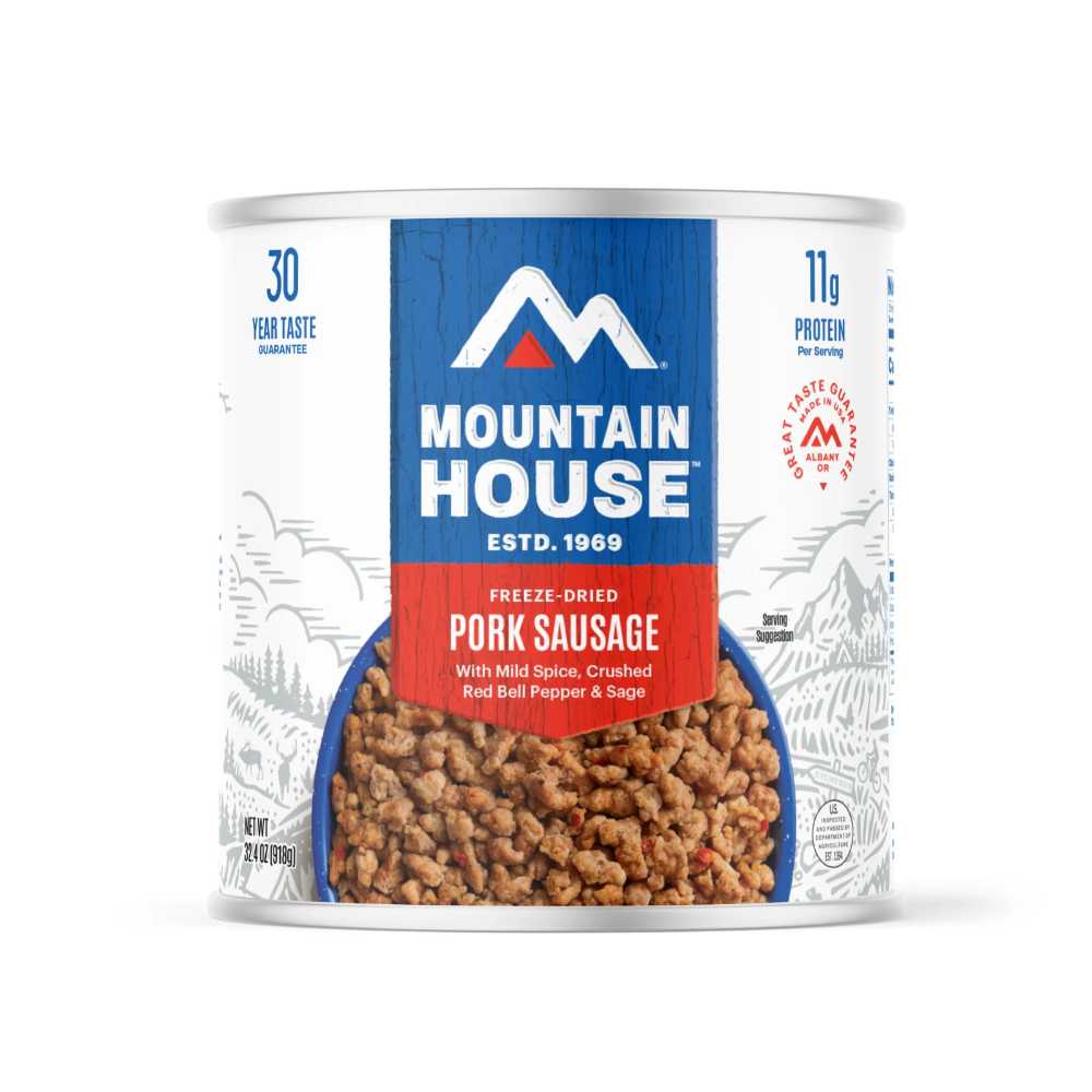 Mountain House Pork Sausage #10 Can