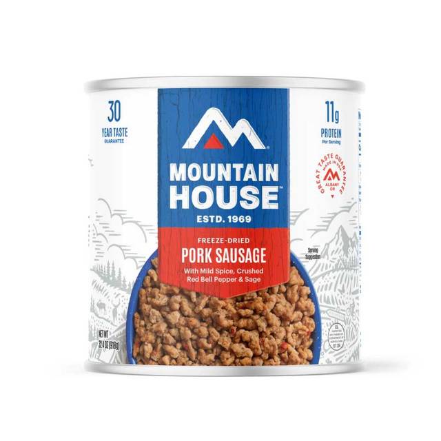 Mountain House Pork Sausage #10 Can