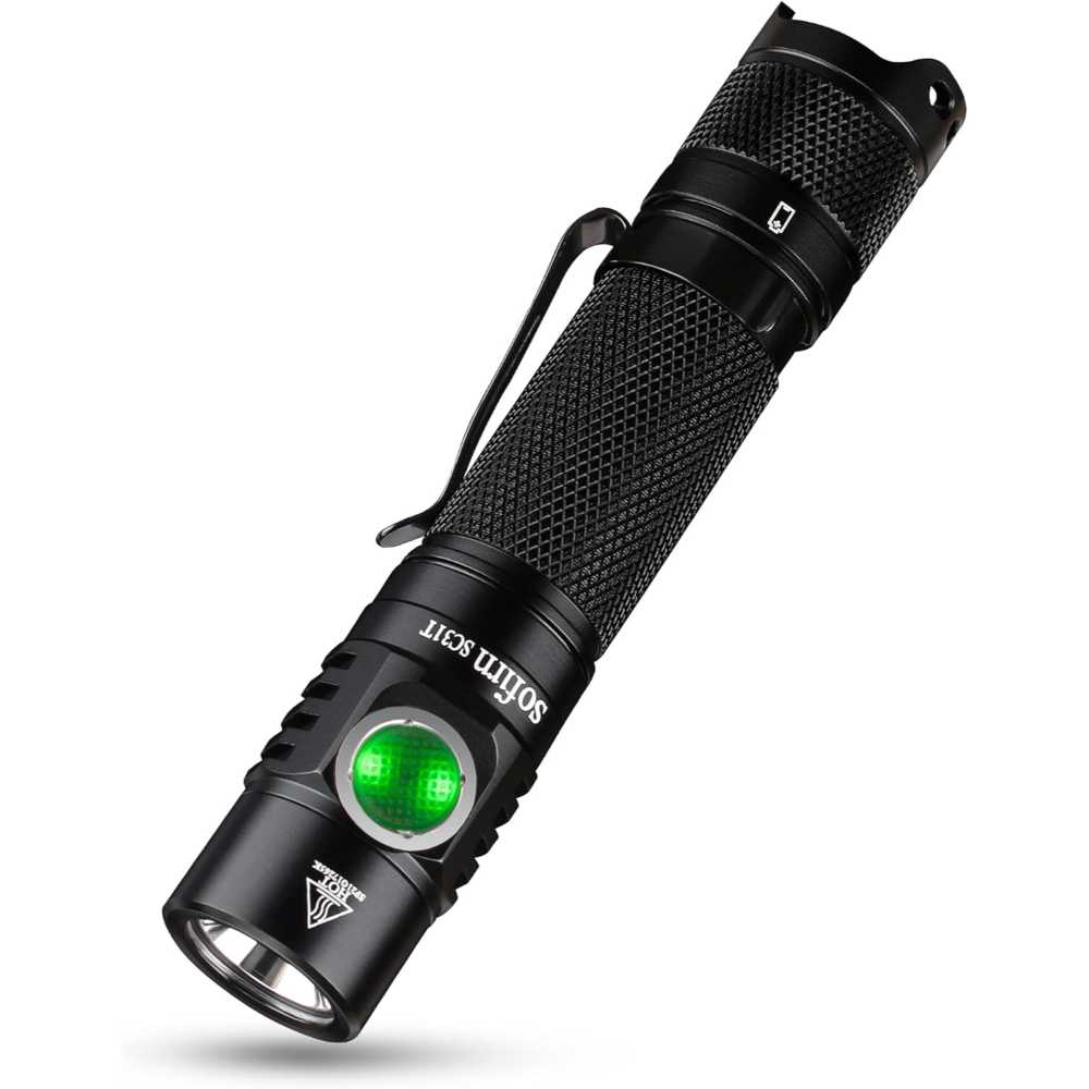 Sofirn SC31T 2000-Lumen USB-C Rechargeable EDC Flashlight