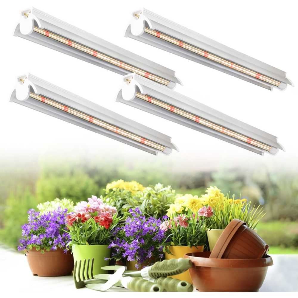 4-Pack 1.4' 10W T5 Grow Light