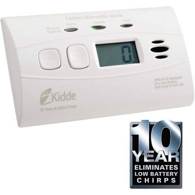 Kidde 10-Year Sealed Lithium Ion Battery Carbon Monoxide Alarm