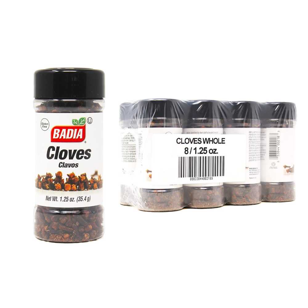 8-Pack Badia Whole Cloves