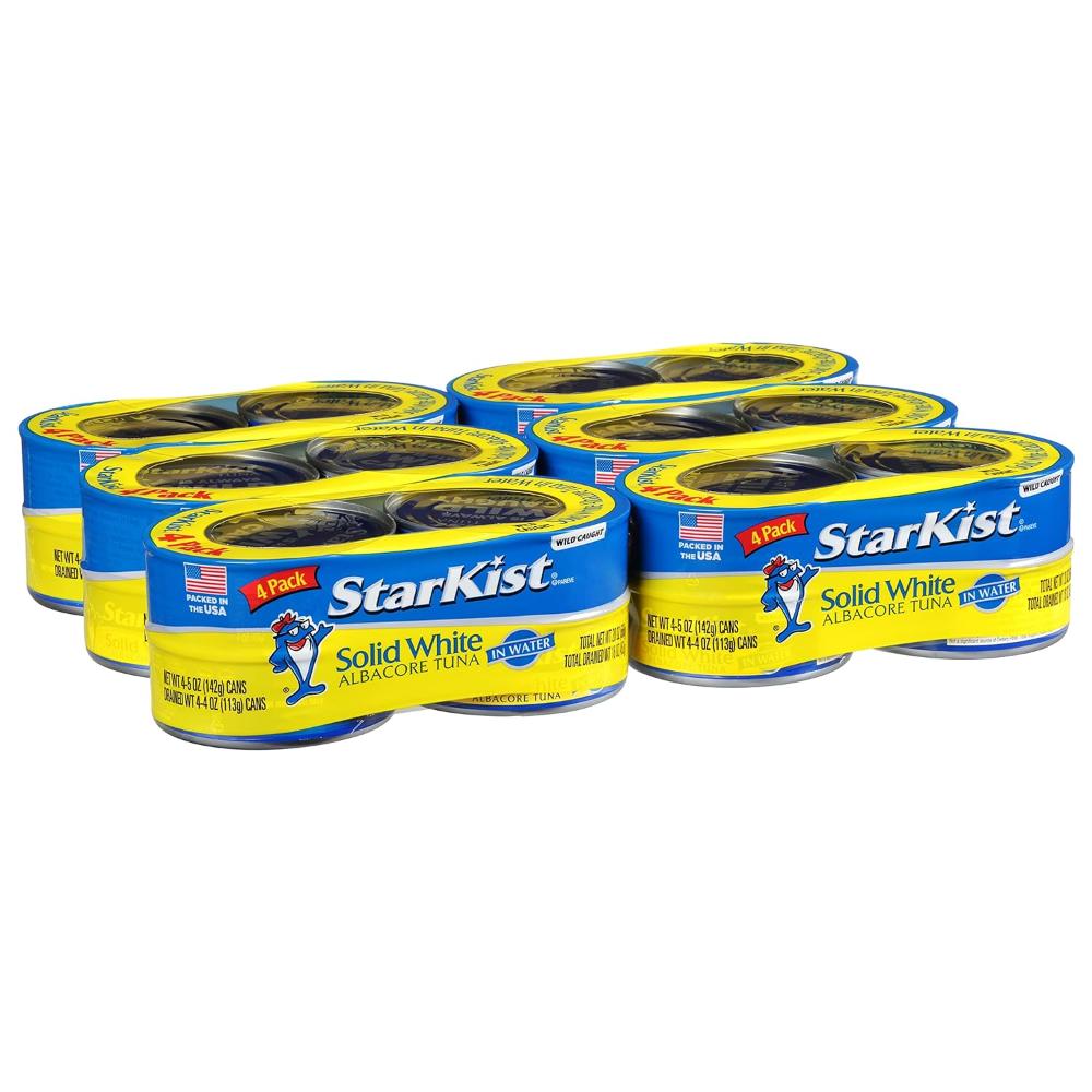 24-Pack StarKist Solid White Albacore Tuna in Water, 5 oz.