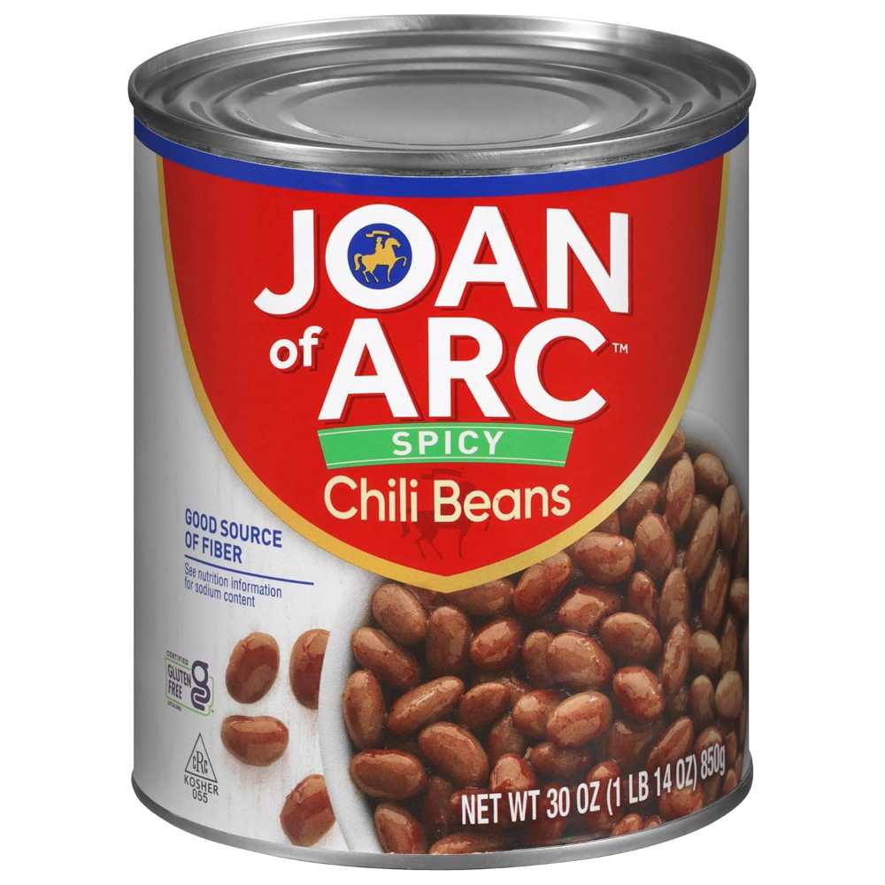 12-Pack Joan of Arc Spicy Chili Beans, 30 oz. ($1.40/Can)