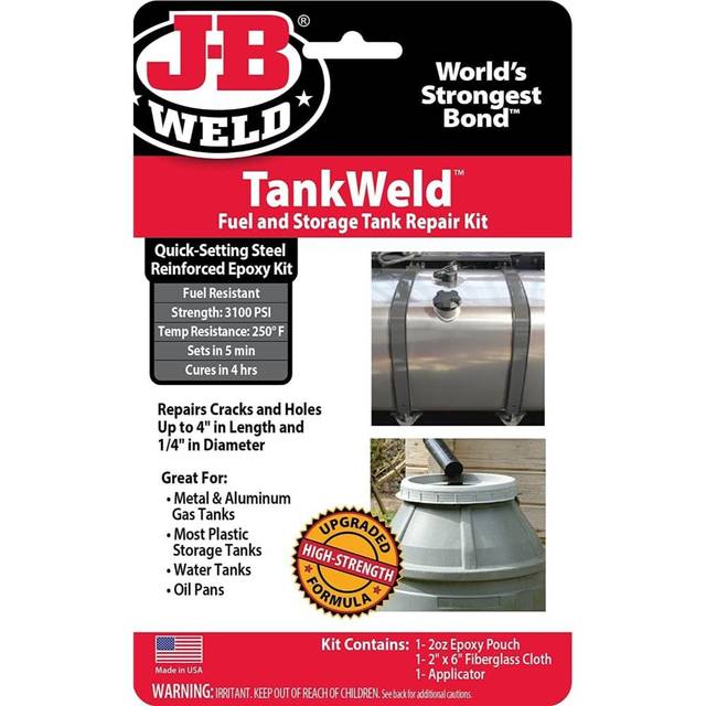 J-B Weld TankWeld Fuel and Storage Tank Repair Kit