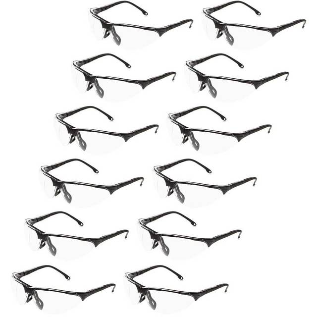 12-Pack Amazon Basics Shooting Safety Glasses