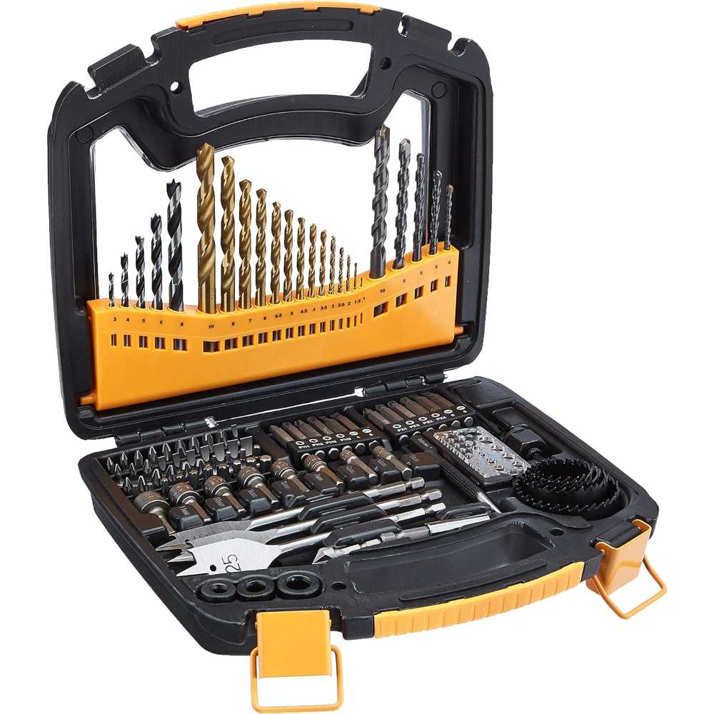 Amazon Basics 100-Piece Drill & Driver Multi Bit Set