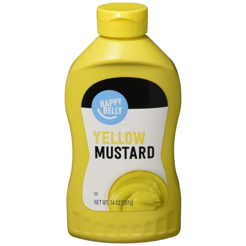 Happy Belly Yellow Mustard, 14 oz.