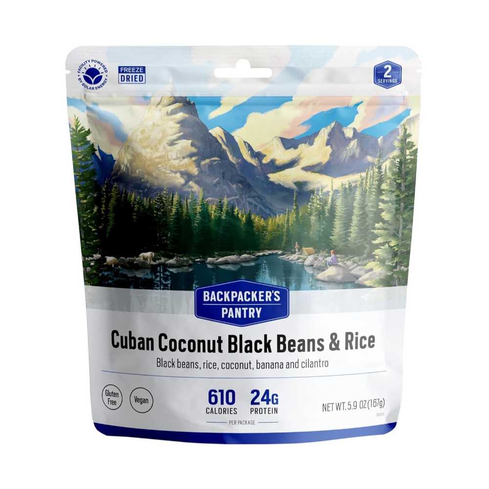 Backpacker's Pantry Cuban Coconut Rice & Black Beans