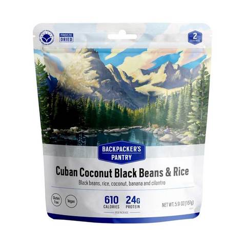 Backpacker's Pantry Cuban Coconut Rice & Black Beans