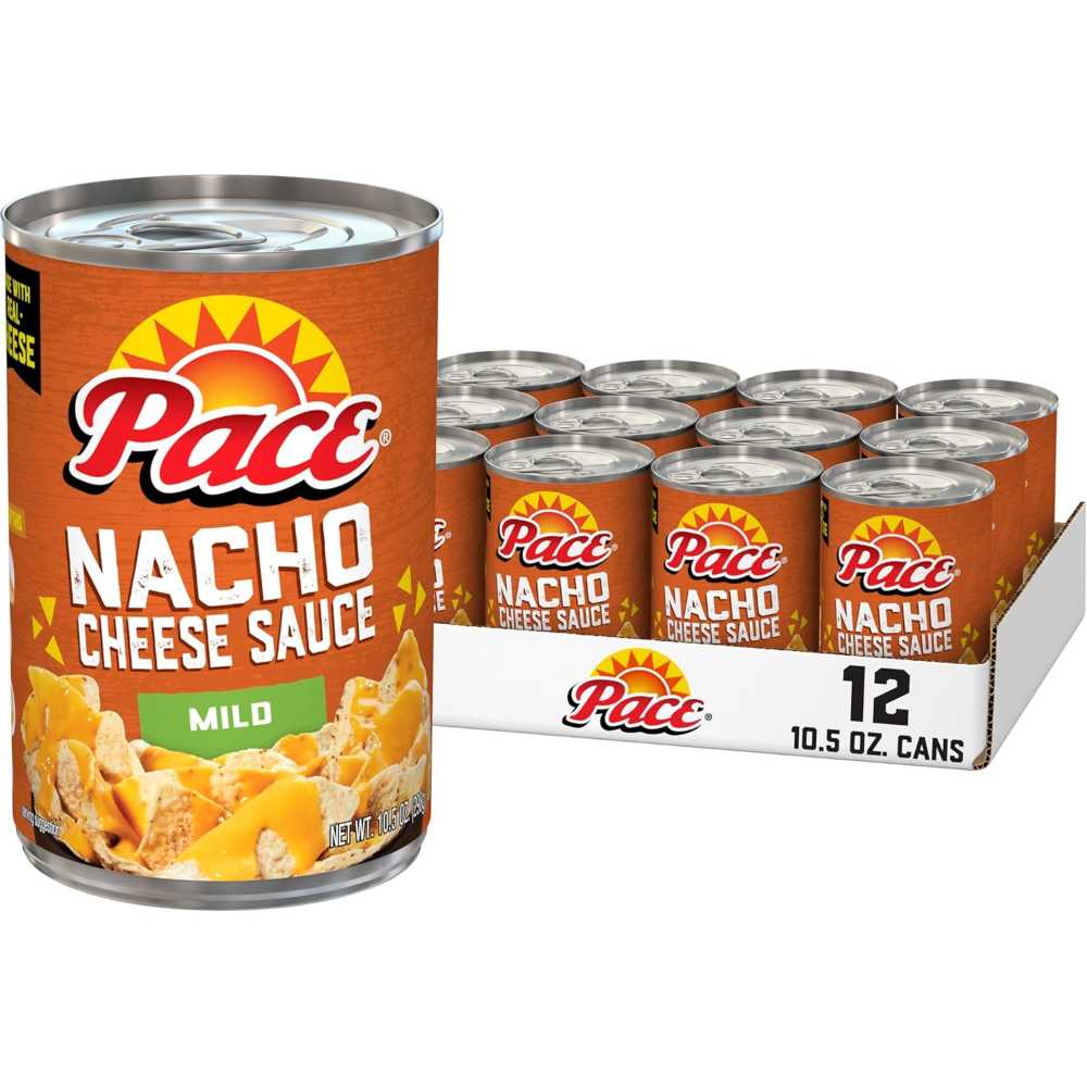 12-Pack Pace Nacho Cheese Sauce, 10.5 oz. (Mild)