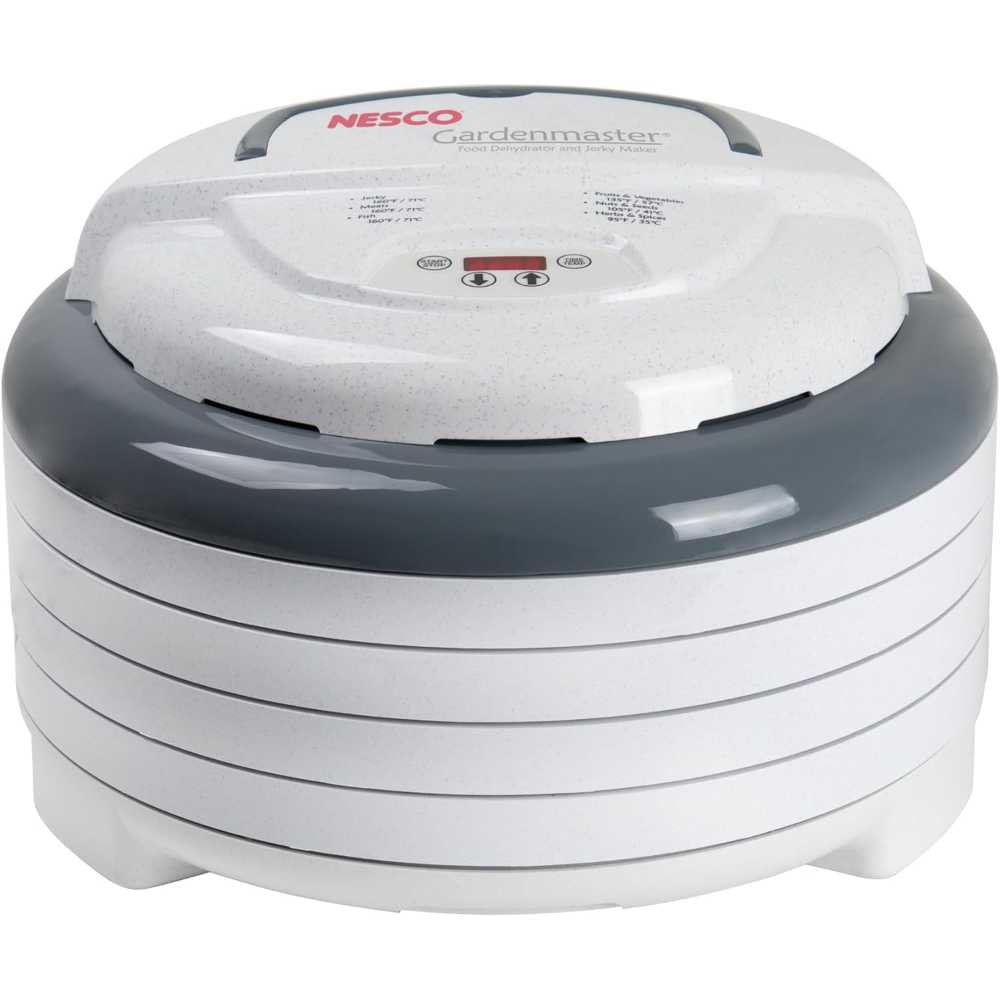 NESCO FD-1040 Gardenmaster Digital Pro 1000W Expandable 4-Tray Dehydrator