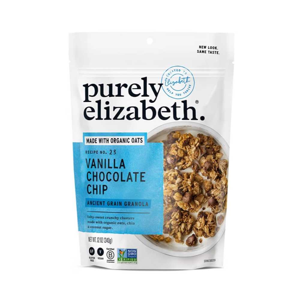 Purely Elizabeth Vanilla Chocolate Chip Ancient Grain Granola, 12 oz.