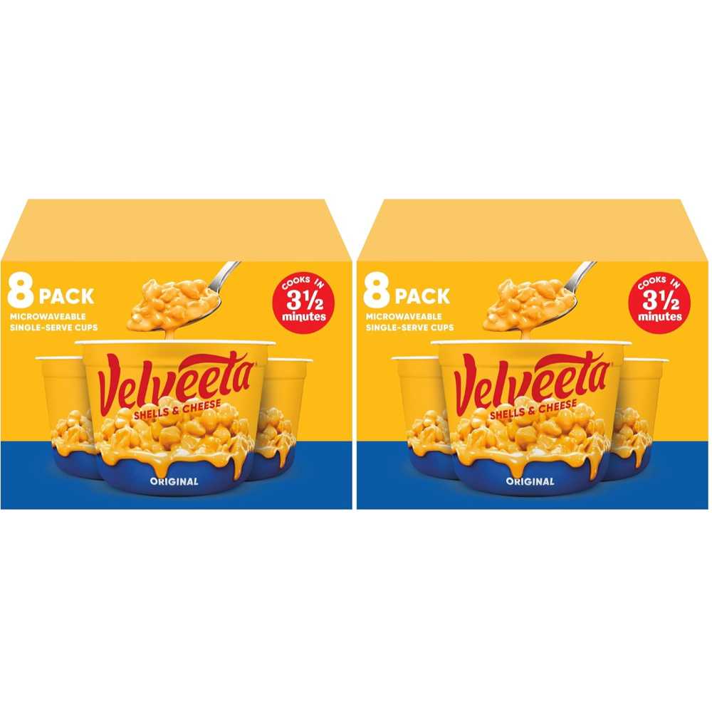 16-Pack Velveeta Shells & Cheese Cups, 2.39 oz.