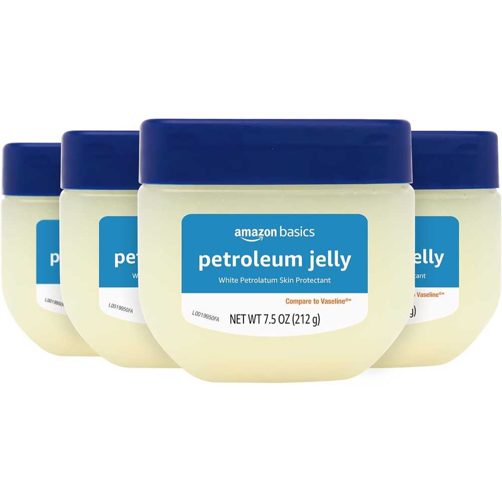 6-Pack Amazon Basics Petroleum Jelly, 7.5 oz.
