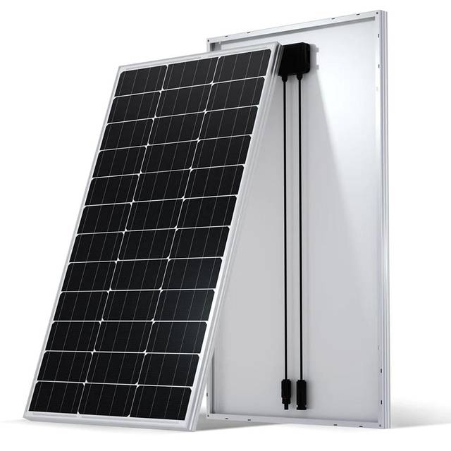 Eco-Worthy 100W Monocrystalline Solar Panel