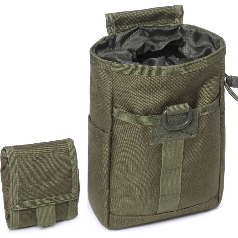 Tacticool Folding MOLLE Dump Pouch (Various Colors)